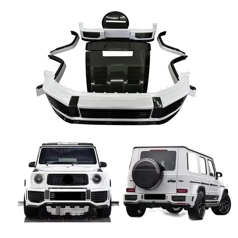 W463a Upgrade to URB U Style Body Kit for Benz G-Class W464 G500 G63 G-wagon Dry Carbon Fiber Auto Parts Car Bumpers