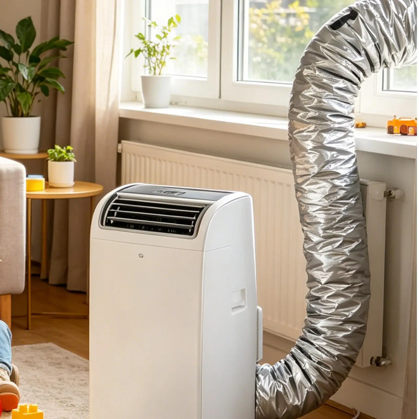 Ac Hose Insulation Sleeve Easy Installation Heat-Resistant Protector Air Conditioner Hose Insulated Wrap for Living Room Bedroom