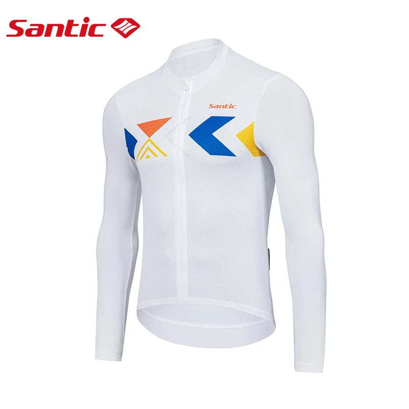 Camisa Ciclismo Santic Manga Longa Refletiva MTB