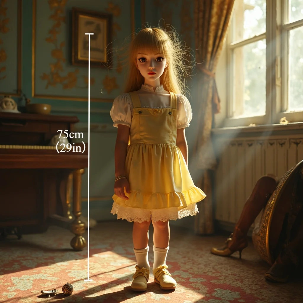 دمية BJD مقاس 80 سم لعروض 11.11 - فكرة هدية عيد الميلاد الساخنة، نموذج لعبة الرسوم المتحركة القابلة للجمع مع مفاصل متحركة |   أدنى سعر وجاهز