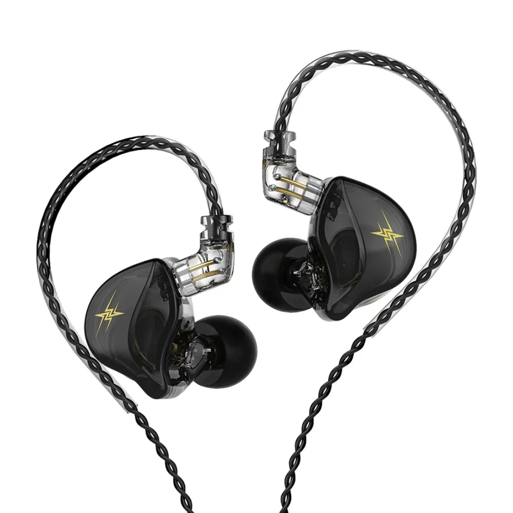 

Detachable Cable Monitor Headphones with Mic 3.5mm Wired Gaming Headset Heavy Bass Universal Monitoring Earplugs Mobile Phone