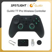 Control de Juego GuliKit TT Pro con Joysticks TMR, Adaptador Hyperlink 2, Gamepad Anti-Drift para Nintendo Switch 1/2, PC, Android, iOS