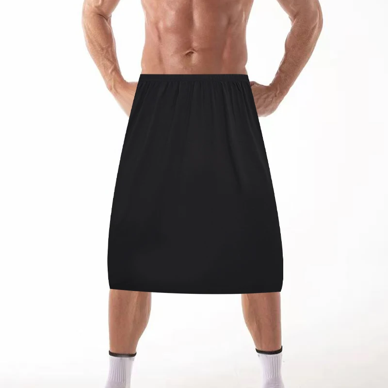 

﻿ Комплект из 4 мужских трусов-боксеров: дышащие, с боковыми разрезами, однотонные, удобные шорты для дома и сна