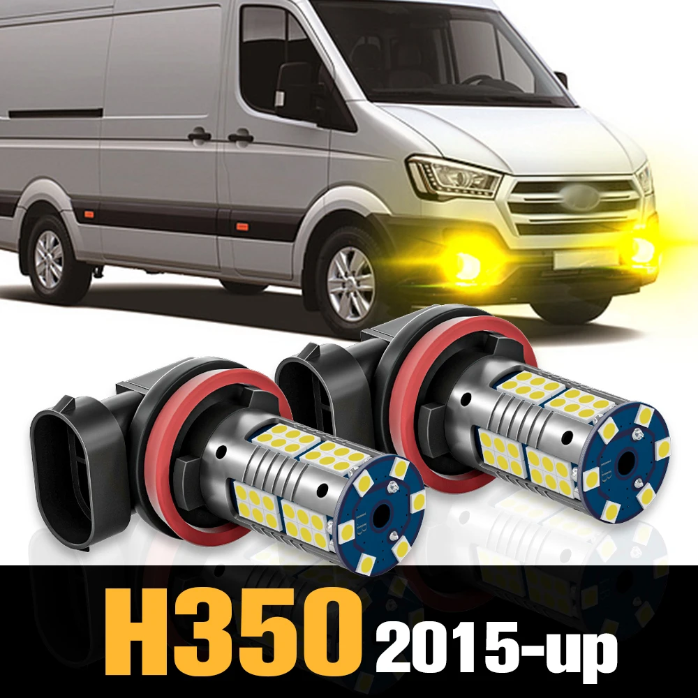 

2pcs Canbus LED Fog Light Lamp Accessories For Hyundai H350 2015 2016 2017