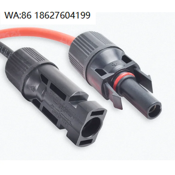 Customized PV MC Cable Wear Resistant Photovoltaic Wire Outdoor Waterproof Solar System Connection Accessories