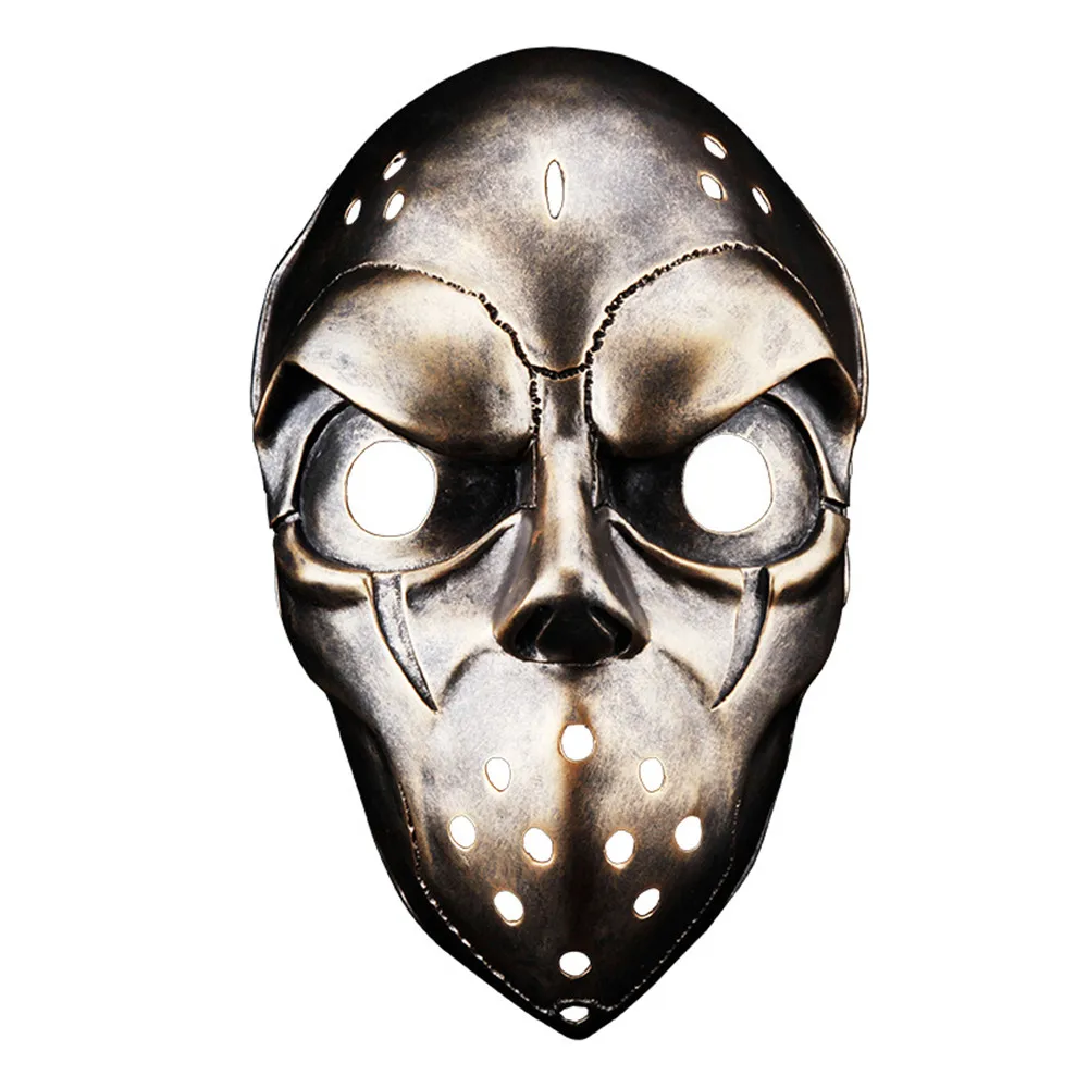 

Resin Hockey Goalie Mask, Cosplay Mask, Halloween Party, Terror Costume, Performance Props