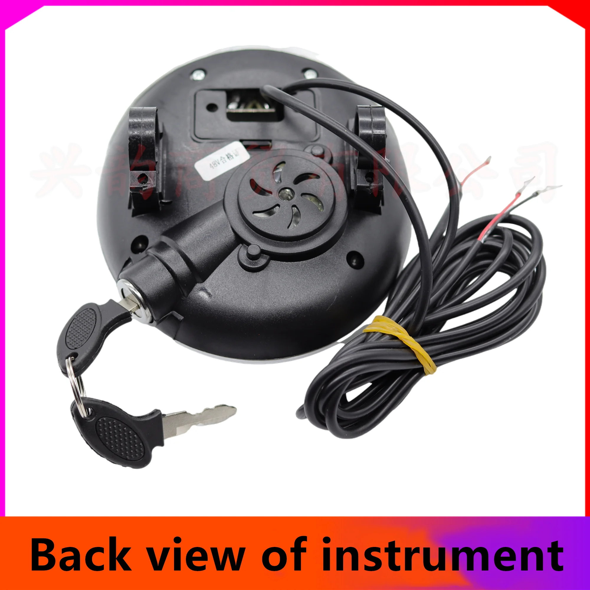 24V36V Power Display Headlight Instrument Three In One Horn With Key Lock For Small Dolphin electric scooter Parts