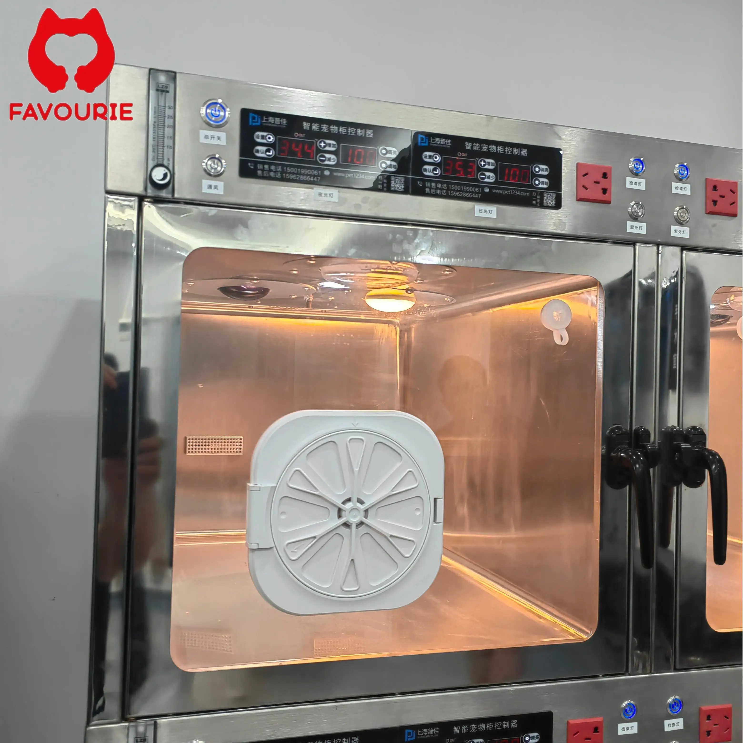 Jaula veterinaria de acero inoxidable de fábrica FAVOURIE Pujia para mascotas exóticas, reptiles, animales pequeños, perros, jaulas para hámster