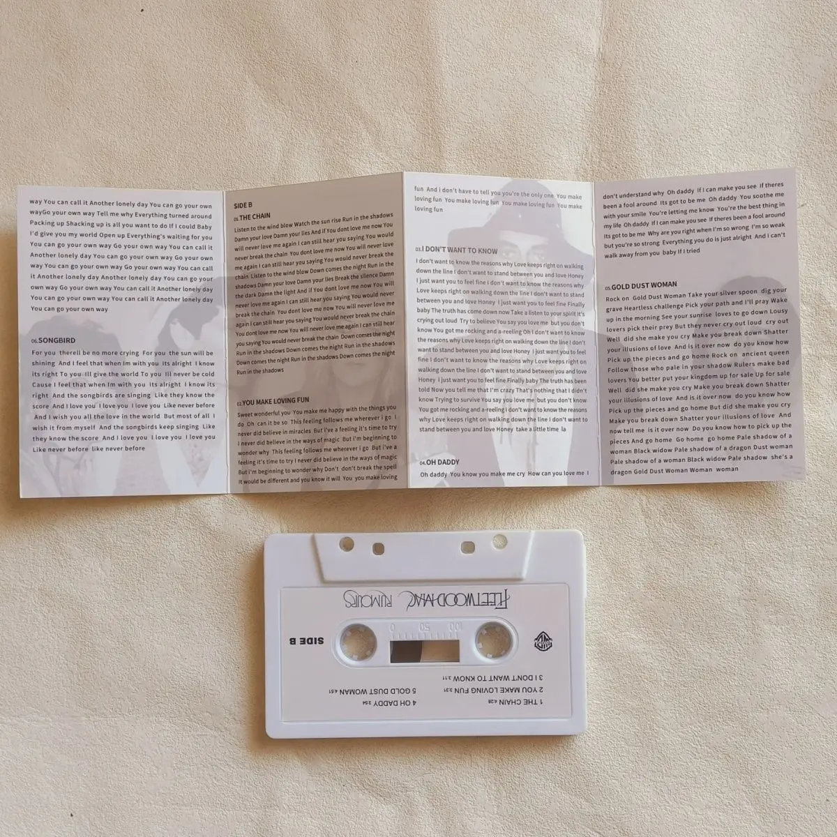 Classic Soft Rock English Cassette Retro Golden Hits Tape Selected Collection High Sound Quality Collectible Portable Music
