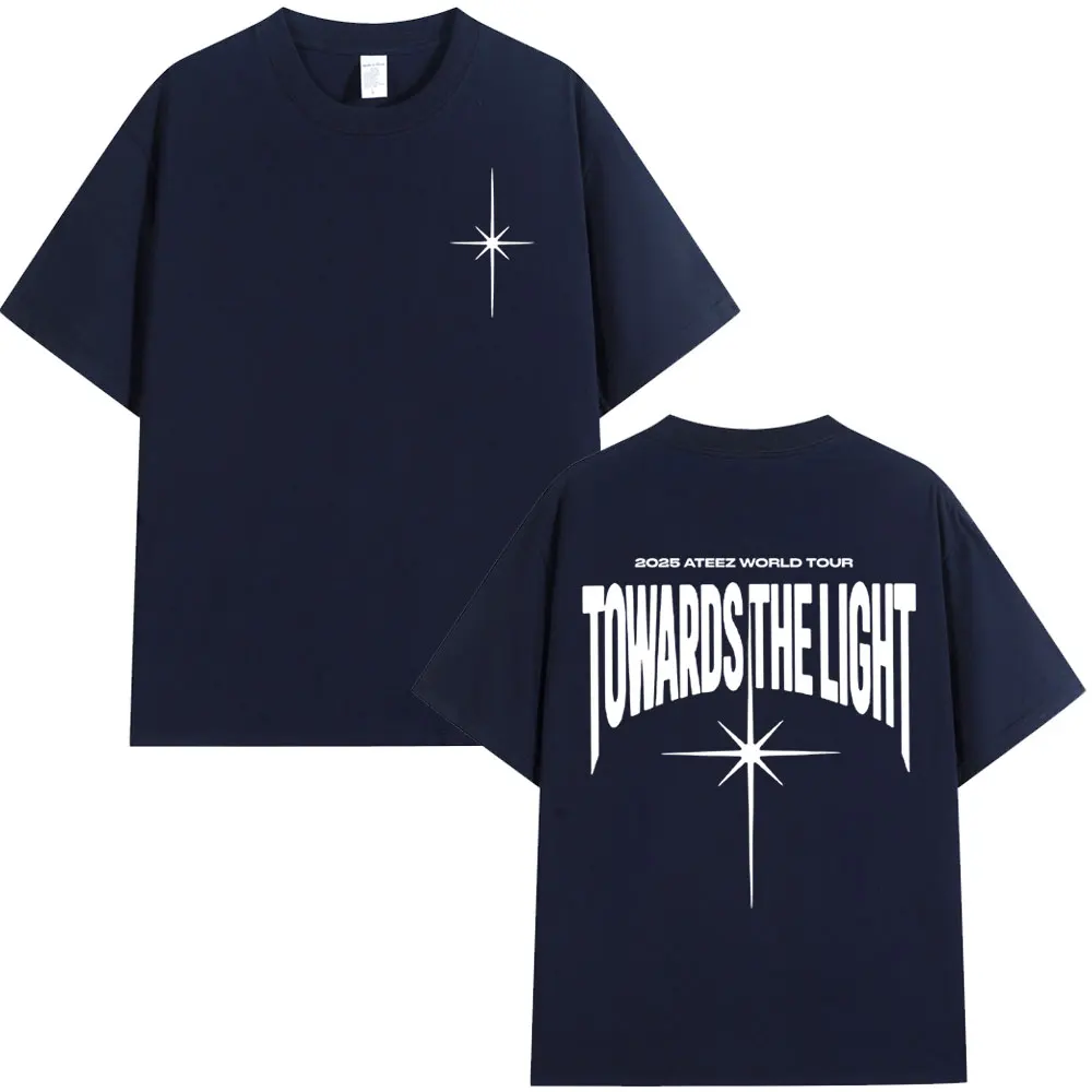 2025 Estate Nuovo fantastico uomo 100% puro cotone e puro colore di ColthesT-shirt da uomo T-shirt comoda ad asciugatura rapida