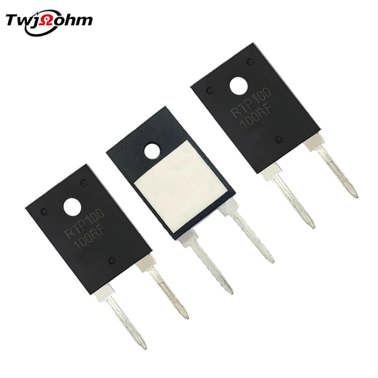 Résistance non inductive à film épais, RTP100W, TO247, 2 pièces