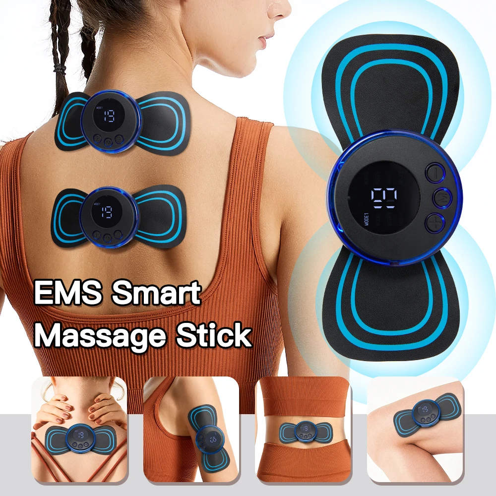 Electric EMS Foot Massager Accessories Pulse Muscle Stimulator Foldable Foot Massage Pad Relief Pain Relax,Support Dropshipping