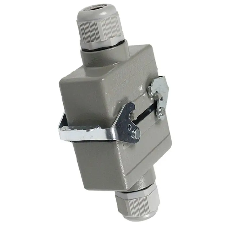 DT39 16A HDC-HE-24 Core Rectangular Heavy Duty Connector Waterproof for Docking Socket Connector