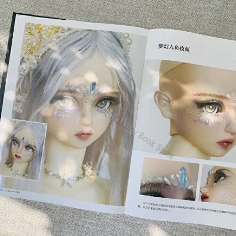 Full Analysis of BJD Doll Makeup Techniques Edited By Foreign Language Tianba Collection Art Books