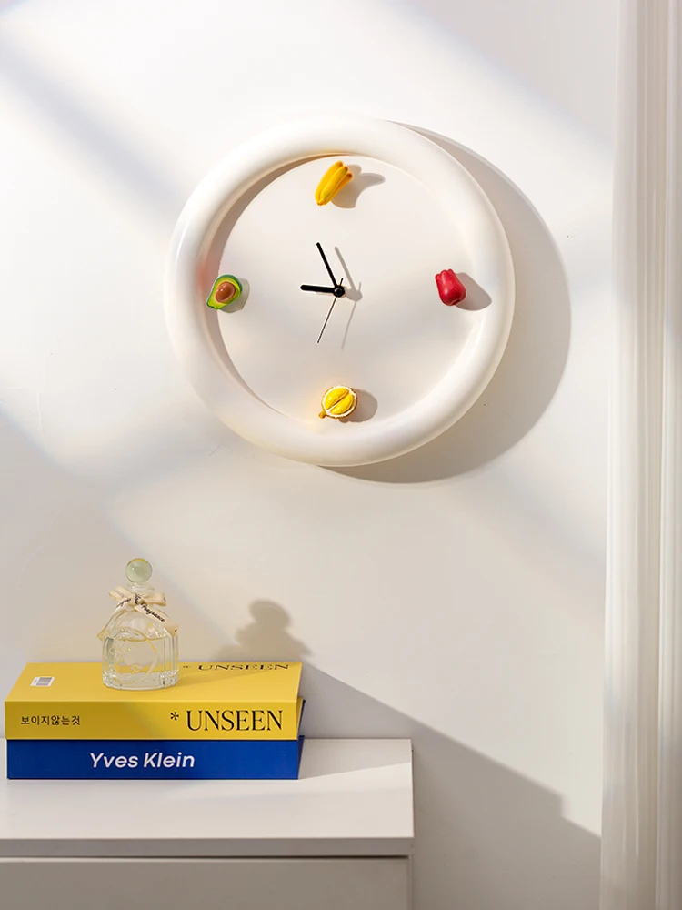 【EpeiusHome】Home Furnishing Cream Style Wall Clock