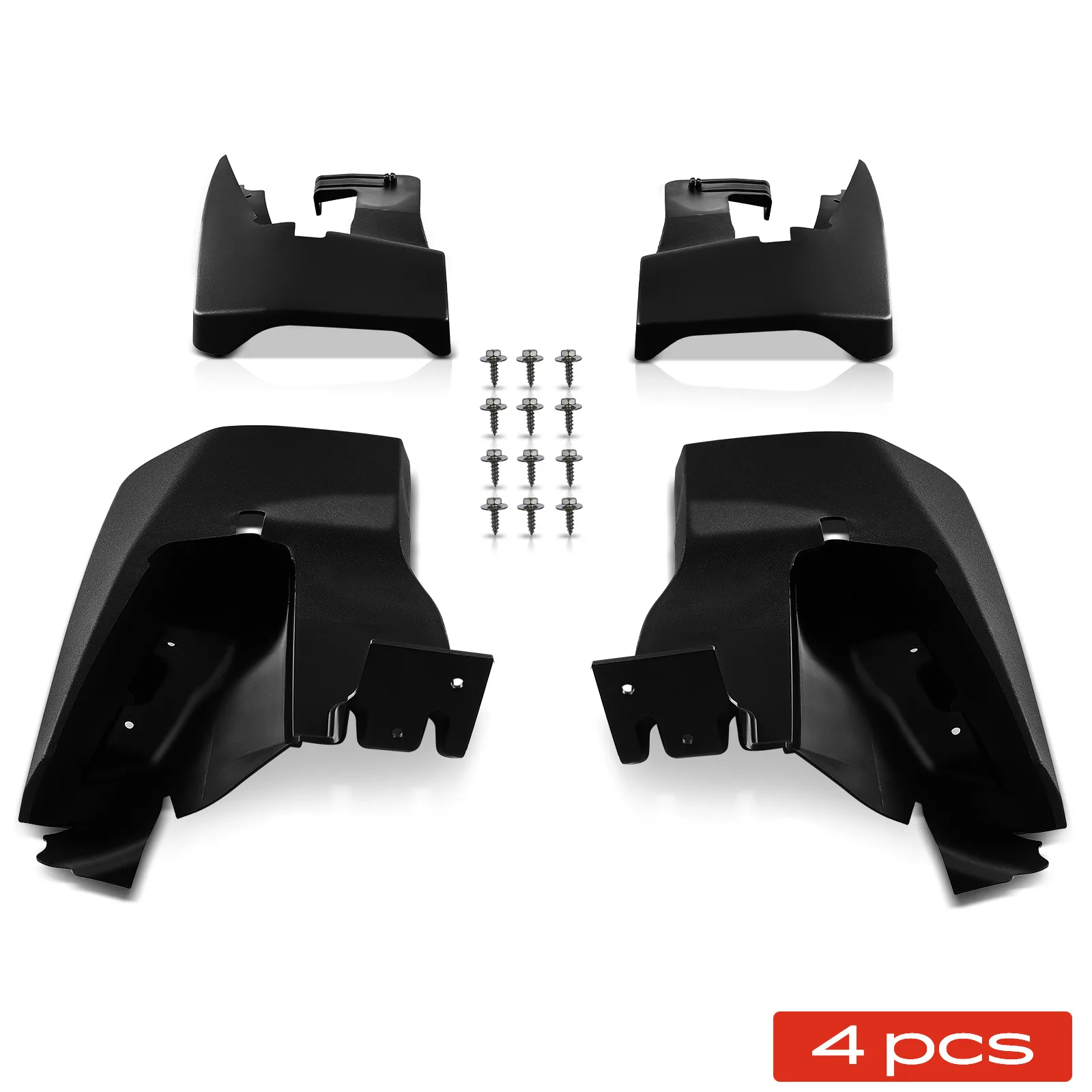 Frankberg 4x spatbord voor en achter voor VW Crafter 30-50 Mercedes-Benz Sprinter B906 A9068820204 9068820304