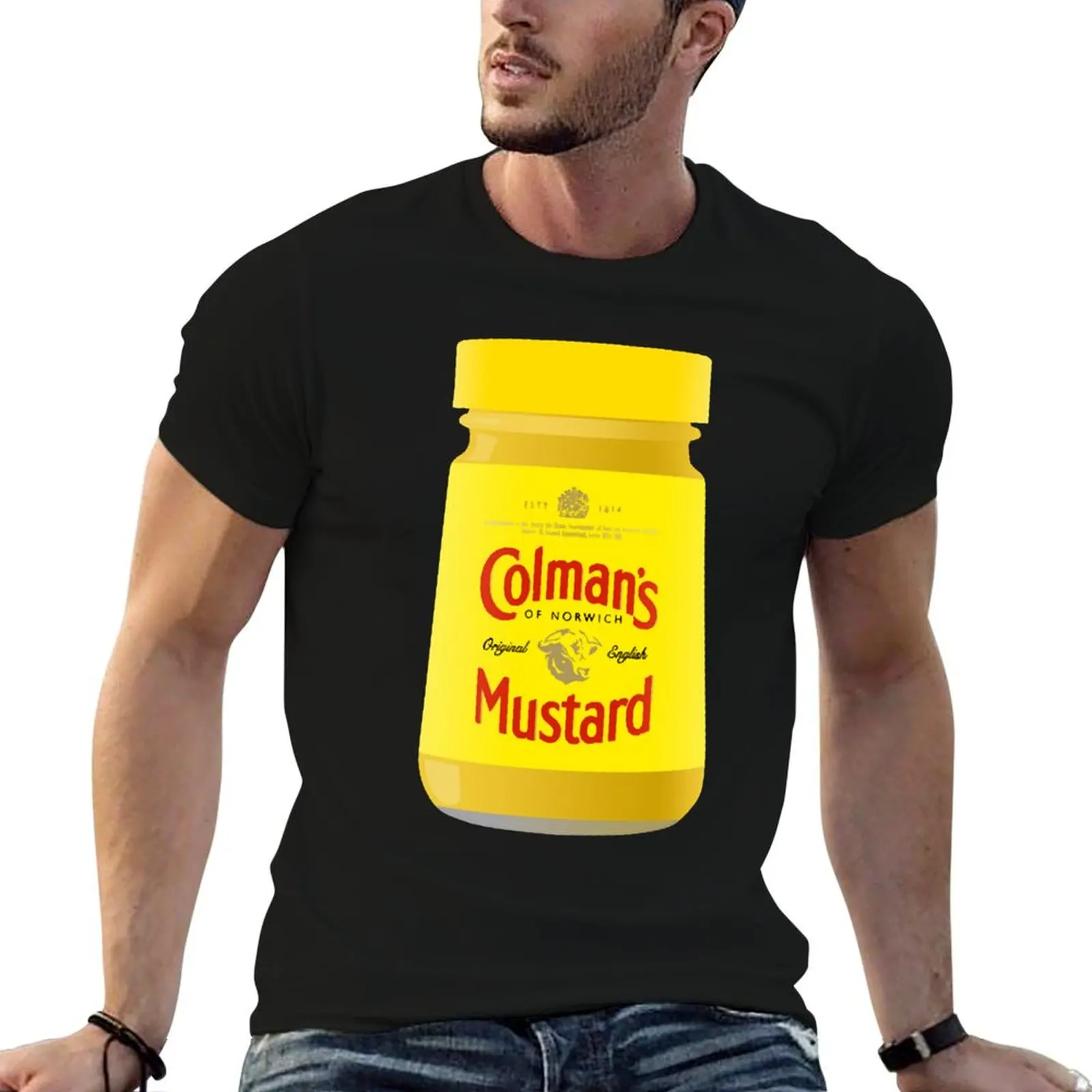 Футболка Colman's Mustard Jar For Fas Dry Fit для бега с короткими рукавами