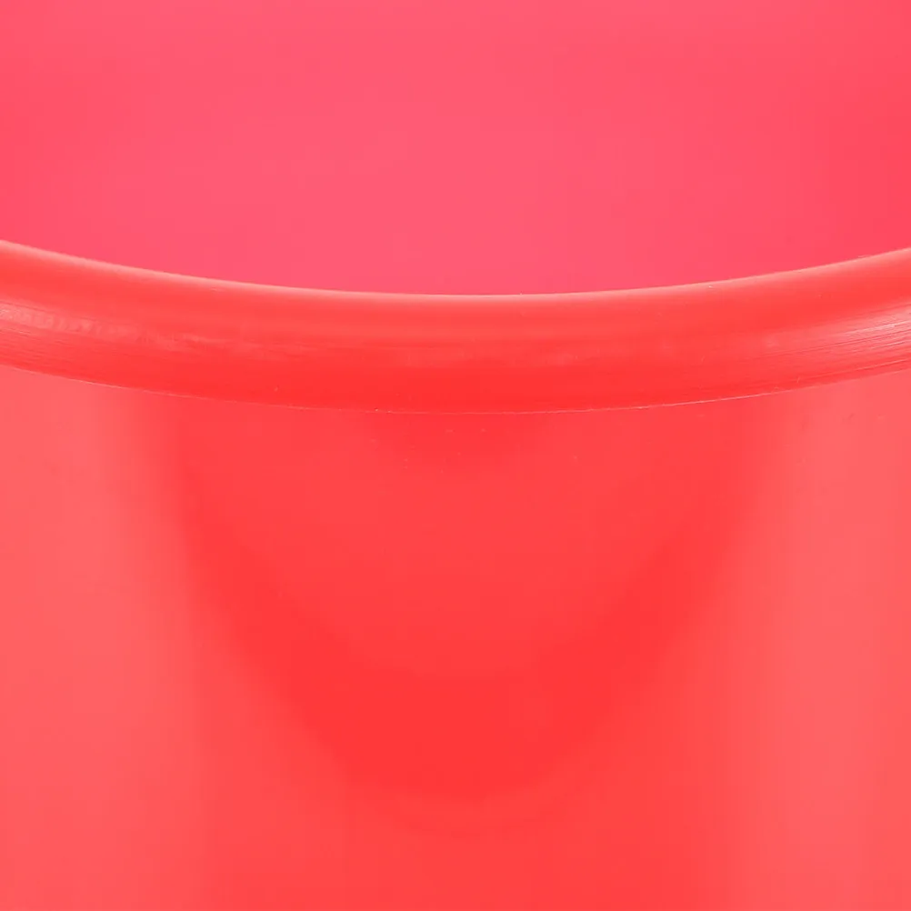 2Pcs Heavy Duty Plastic Bucket with Comfort Handle Versatile Water Bucket for Bathing Pets Car Detailing Gardening Cleaning Farm