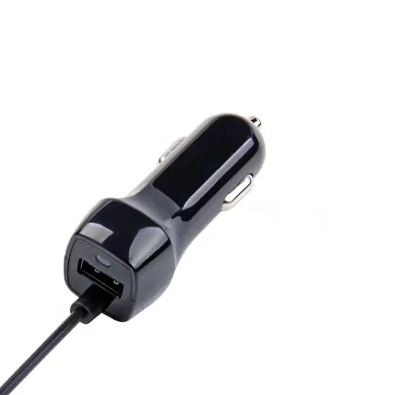 Ładowarka samochodowa typu C, adapter zasilania samochodowego Micro USB do iPhone 17 16 15, przedłużany kabel sprężynowy do Samsung Xiaomi Huawei, przewód do ładowania. — zdjęcie produktu 6