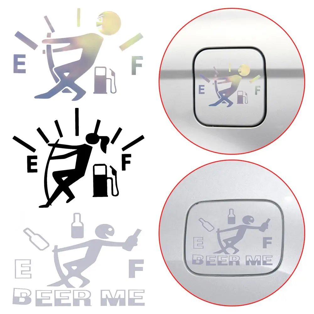 

Виниловая наклейка, светоотражающая наклейка Hella Flush, забавная наклейка для автомобиля, 1 шт., указатель крышки топливного бака