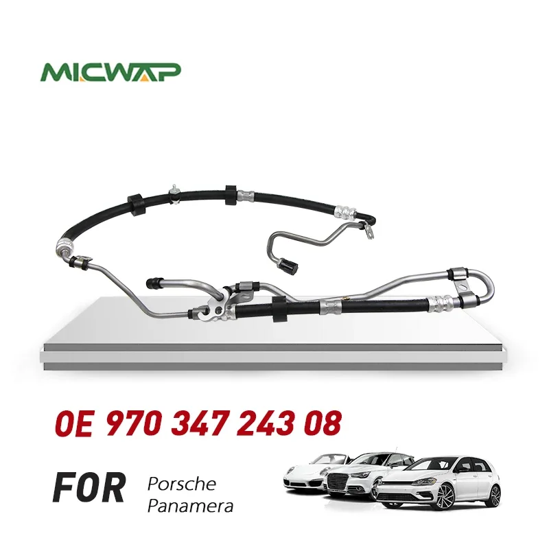 MICWAP Auto Transmission Parts Power Steering Pressure Hose For Panamera OEM 97034724308