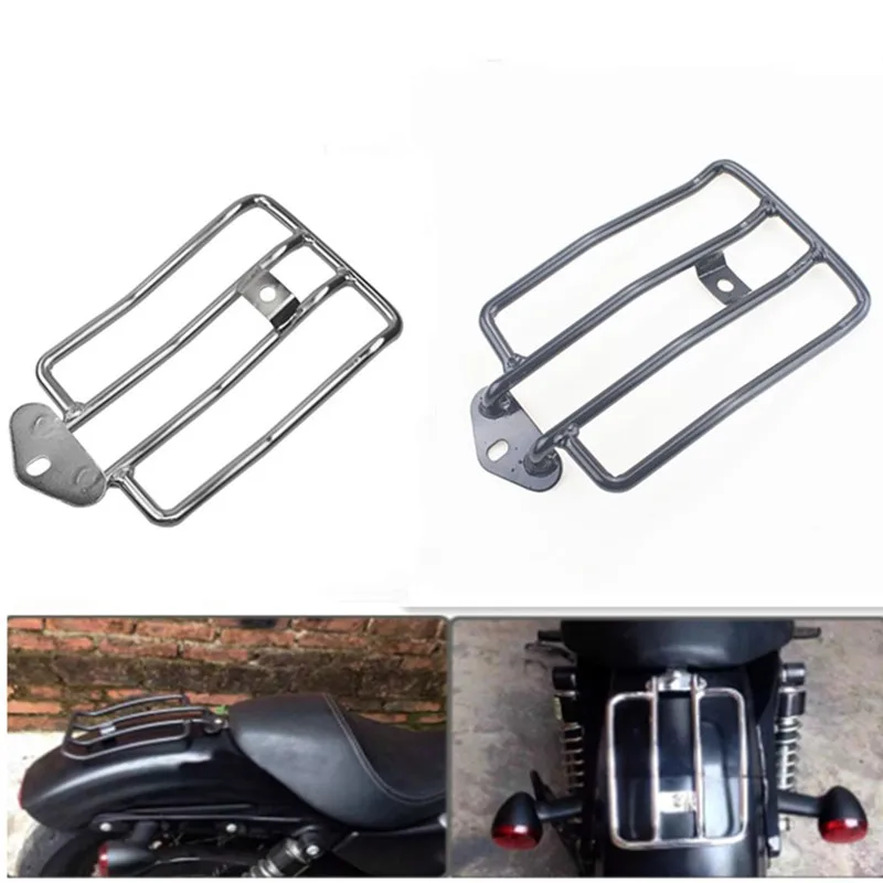 

ACZ for Harley Sportster XL 883 1200 XL883 XL1200 2004-2012 Luggage Carrier Motorcycle Raider ChromeLuggage Rack Support Shelf