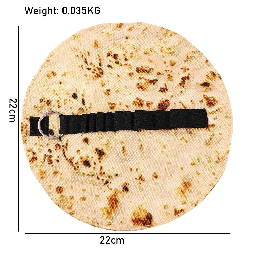 Creative Funny Pancake รูปร่างโรงเรียนเครื่องเขียนคอลเลกชันกระเป๋าปากกากระเป๋าแพนเค้กดินสอกรณีดินสอกรณีกล่องดินสอ