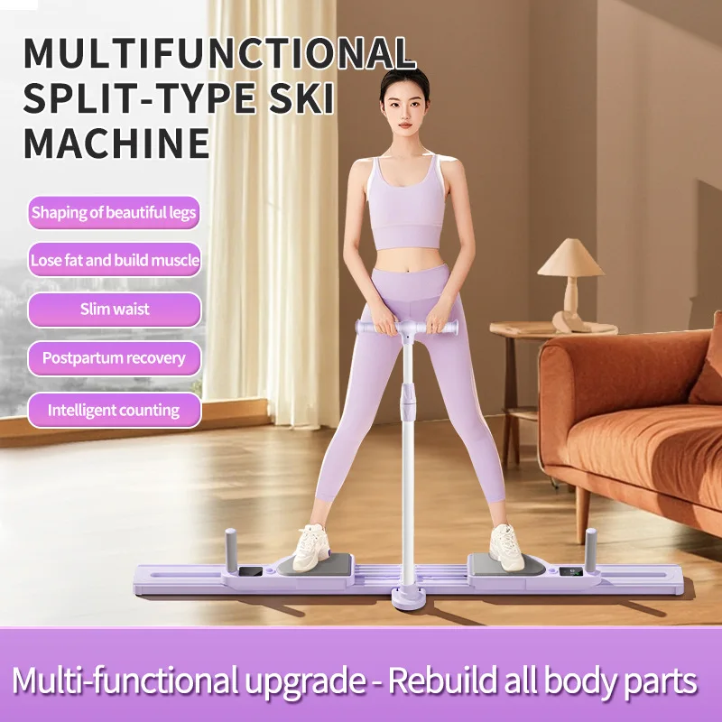 Home Indoor Multifunctional Split Pelvic Floor Muscles Trainer for Slim Leg Trainer and Strength Belly Muscles Fitness Equipment