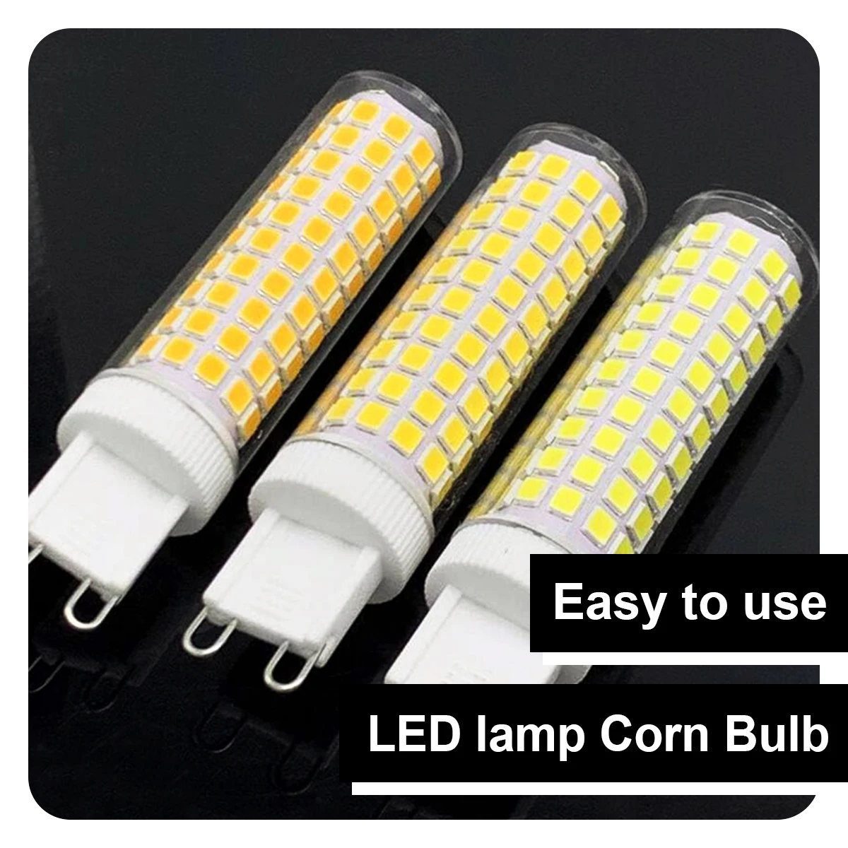 18W 124LEDs LED Corn Light Bulb Lighting Cool/Warm White Headlight G9 Ceiling Lights Bright SMD2835 Decor Room AC110V/220V Bulbs