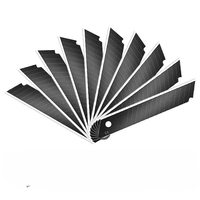 10/100PCS Carbon Steel Utility Blade, Best-Seller 100mm*18mm Sharp Anti-Rust, for Office School DIY Home Repair
