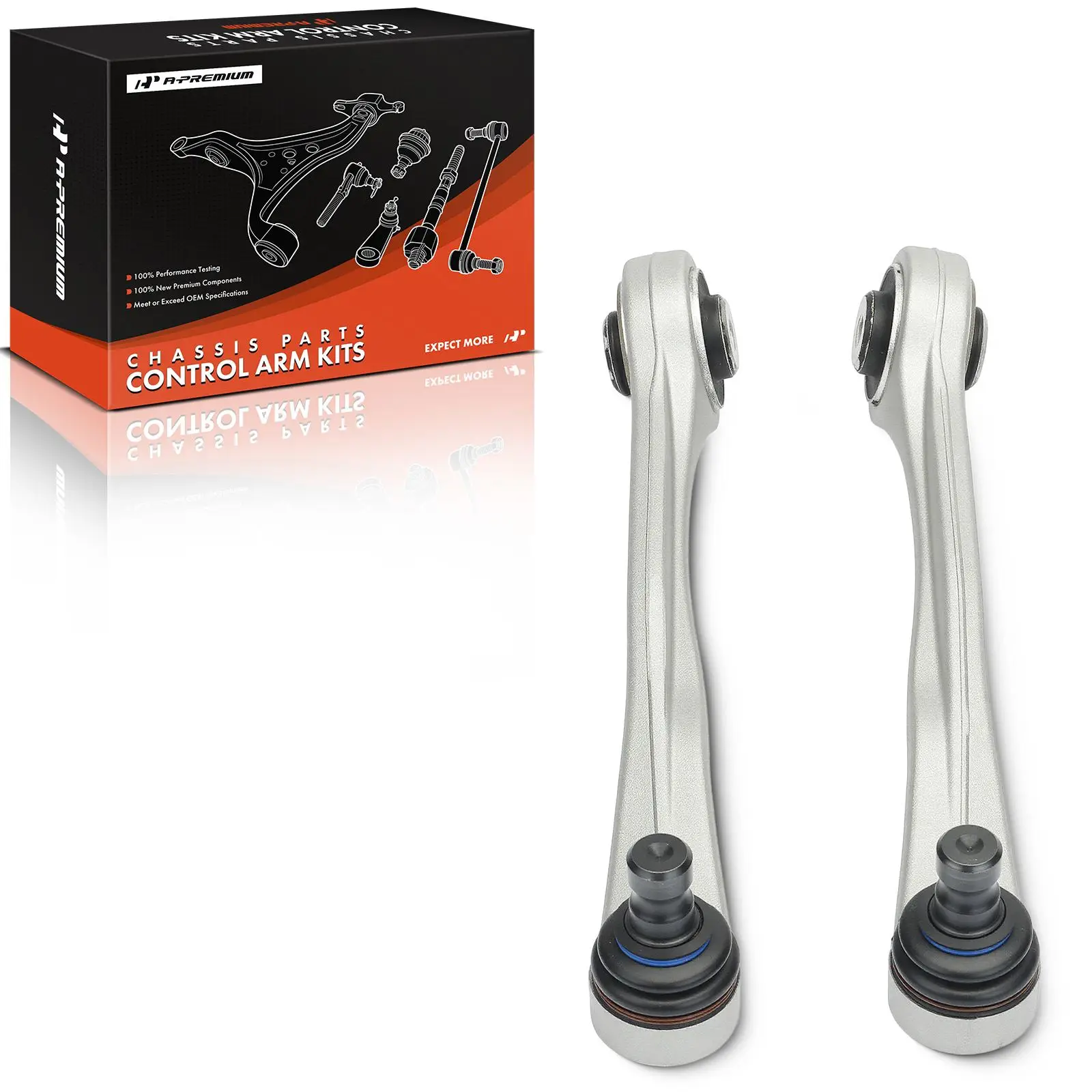 A-Premium 2x Front Upper Forward Control Arm w/Ball Joint for Audi Q5 2009-2012 A5 A5 Quattro 2010-2011 A6 A6 Quattro 2012-2018