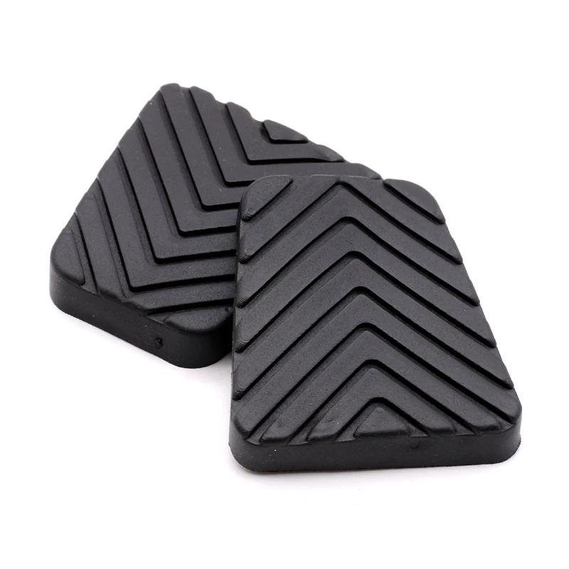 2PCS For Hyundai Inokom Getz Prime Click TB Dodge Brisa 2002-2010 Brake Clutch Foot Pedal Rubber Pad Cover