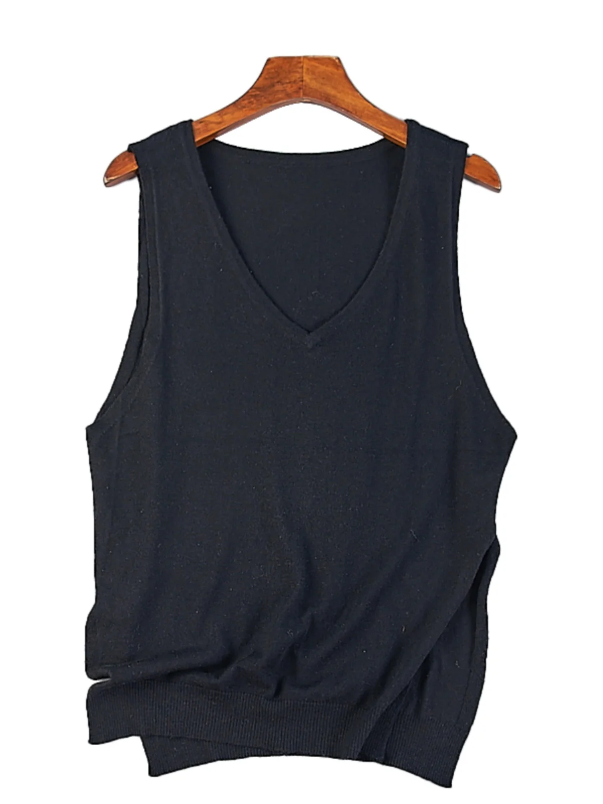 المرأة الصوفية محبوك سترة Svel V-Ne ربيع الخريف الدفء ملابس خارجية ملابس داخلية عادية مستقيم قطع العادية ثي #5