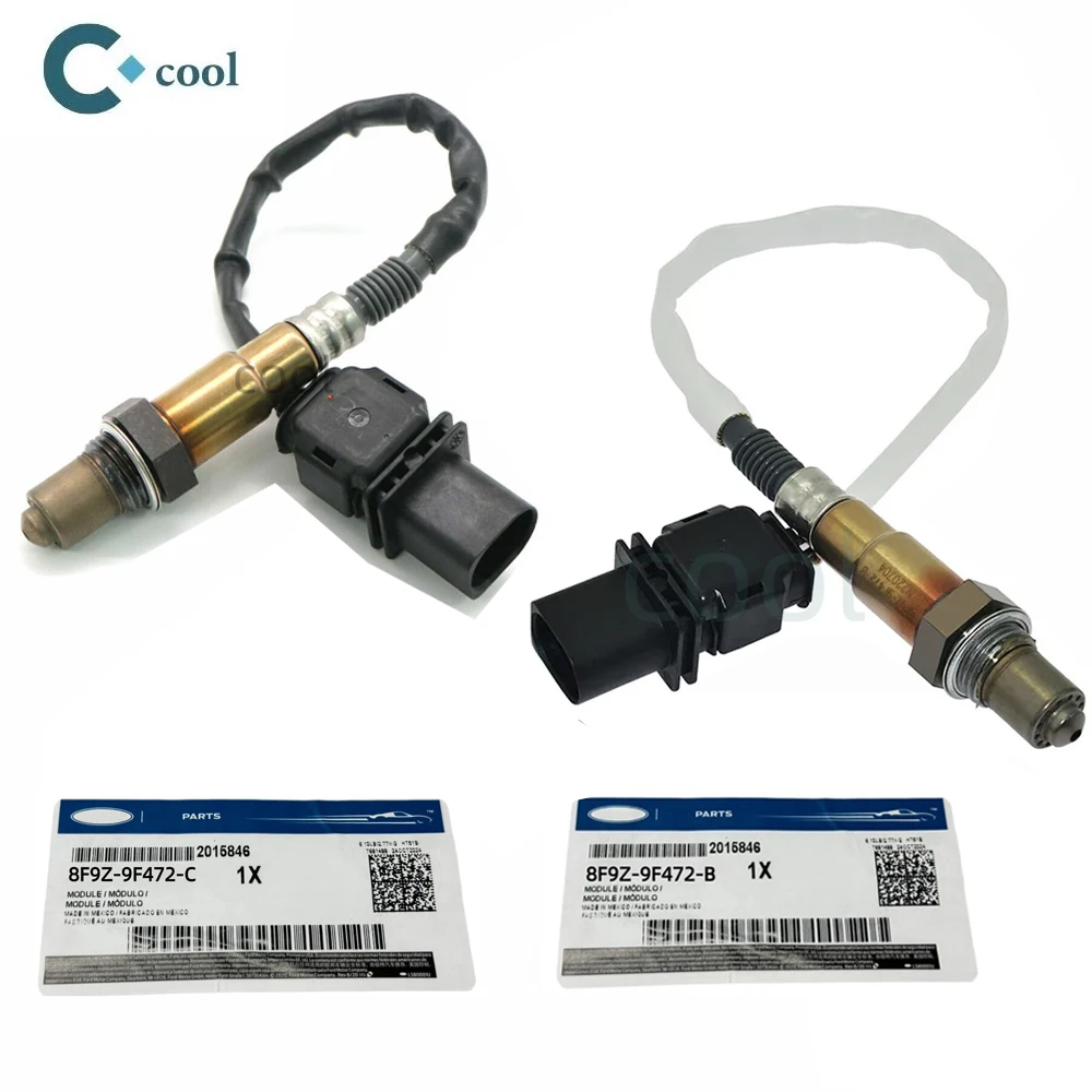 

Set(2) DY-1120/8F9Z-9F472-B & DY-1122/8F9Z-9F472-C Fordd Oxygen Sensor Front/Right MOTORCRAFTT