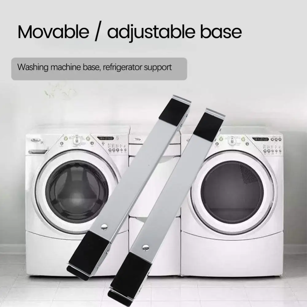 Washing Machine Stand Versatile Sturdy Convenient Kitchen And Bathroom Tools Storage Rack Trendy Home Improvement Mobile Cart