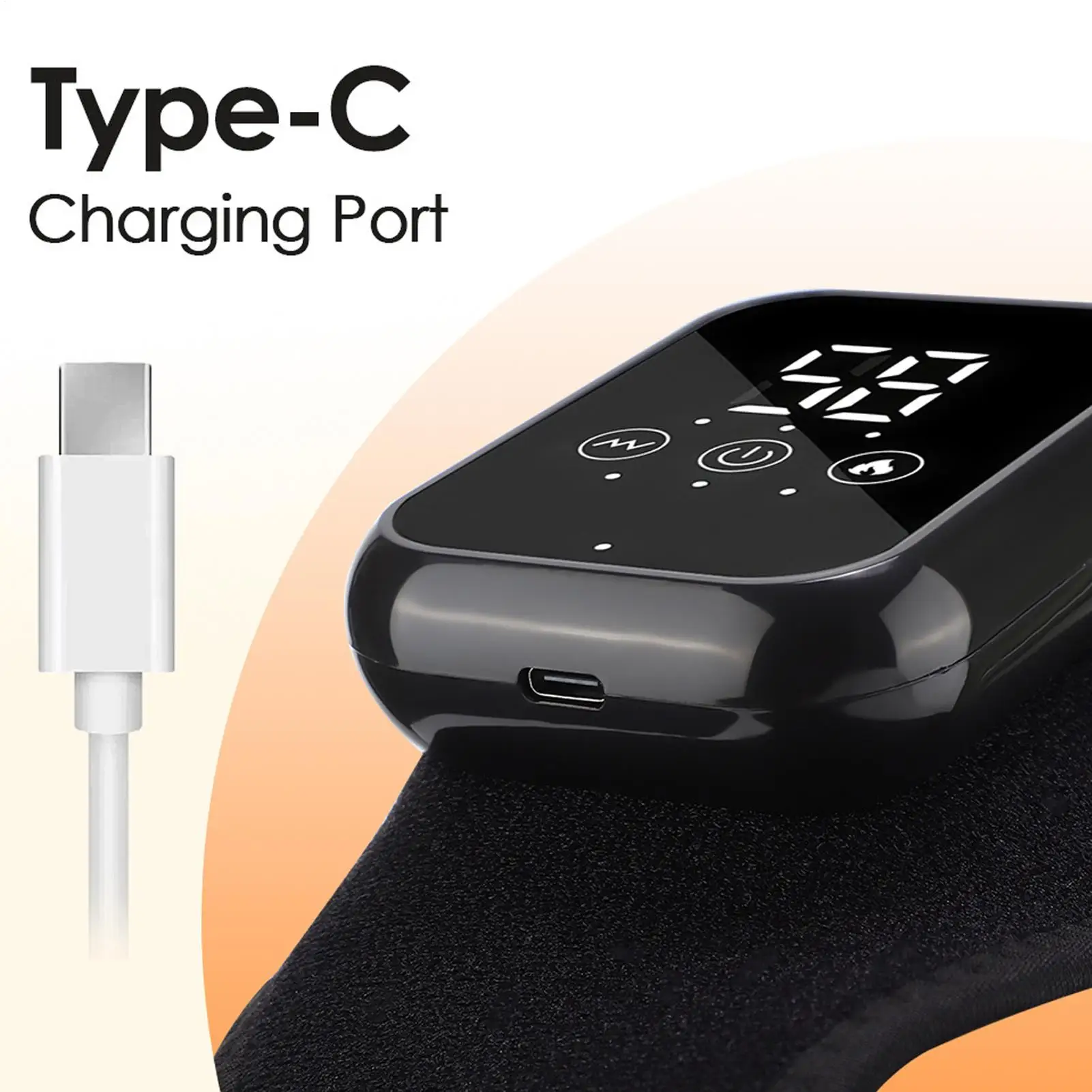 

Массажер для лодыжки, беспроводное устройство для массажа ног, перезаряжаемый массажер с 3 режимами и 5 уровнями нагрева для женщин и мужчин, релаксация