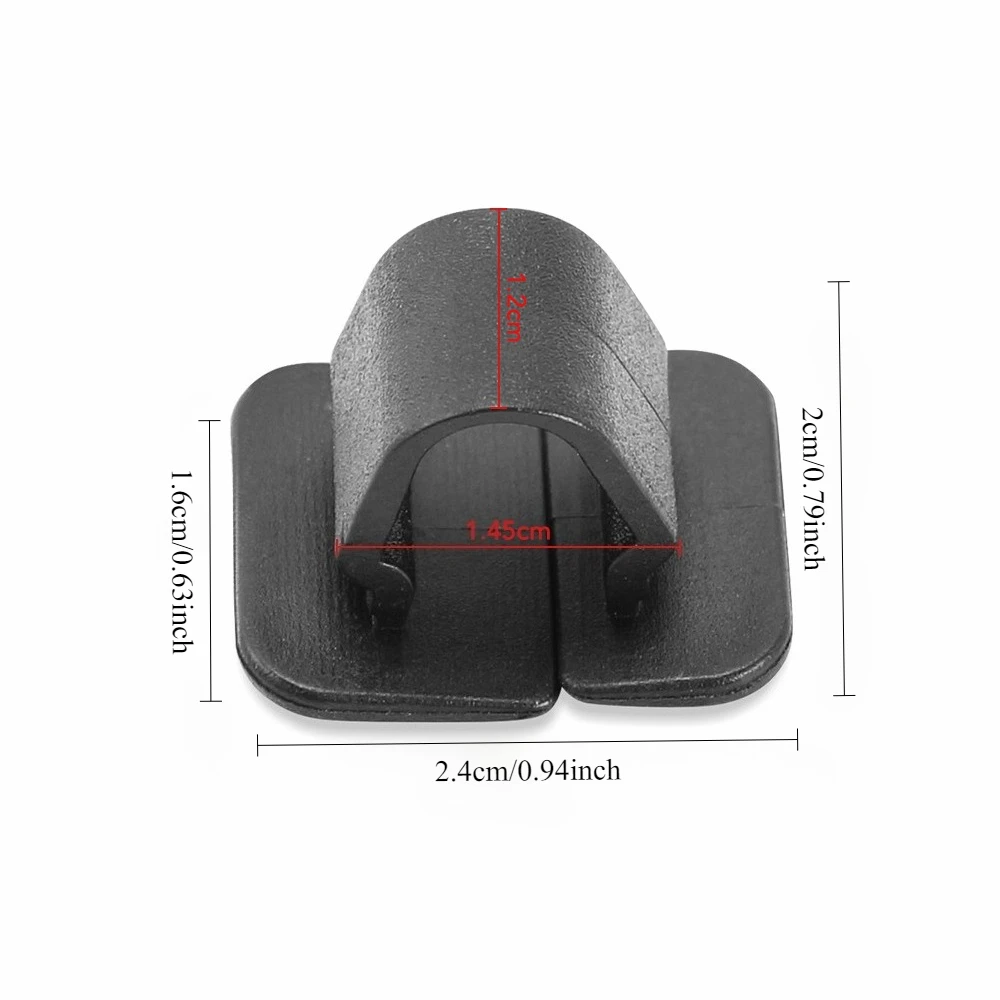 10X Engine Hood Bonnet Cover Insulation Pad Clips For VW Amarok Bora Caddy Eos Golf Jetta Lupo New Beetle Passat Polo Phaeton