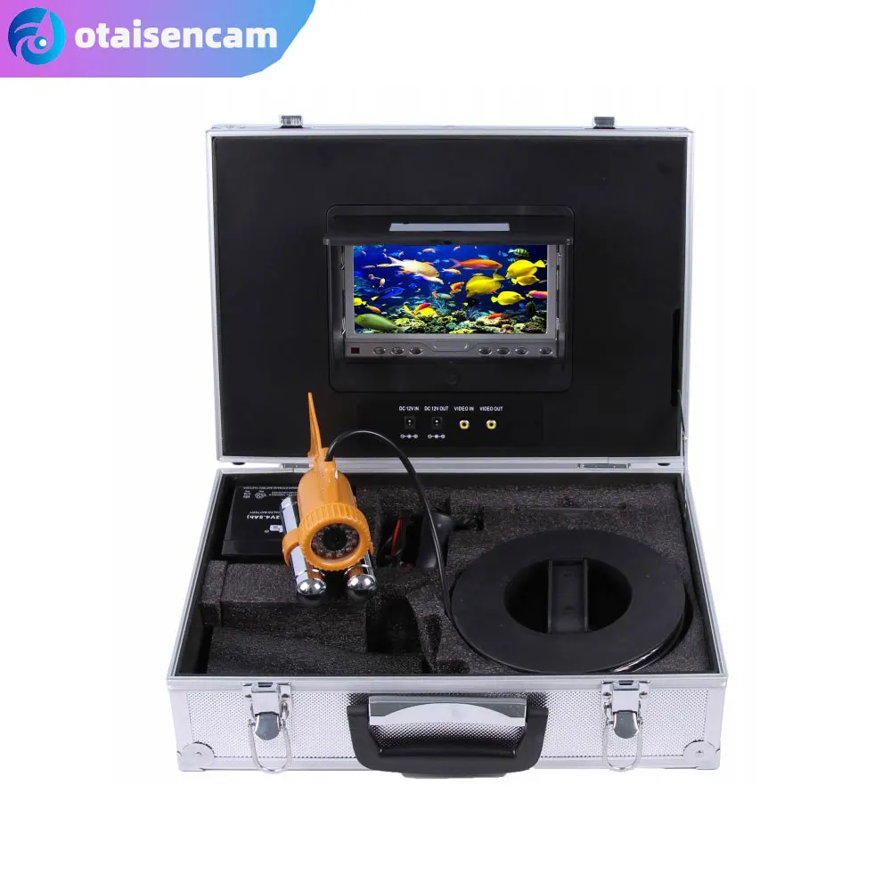 

7 Inch Color Monitor Underwater Fishing Camera Fish Finder High Definition Diving Camera 20m/30m/50m/100m High-Quality Cable