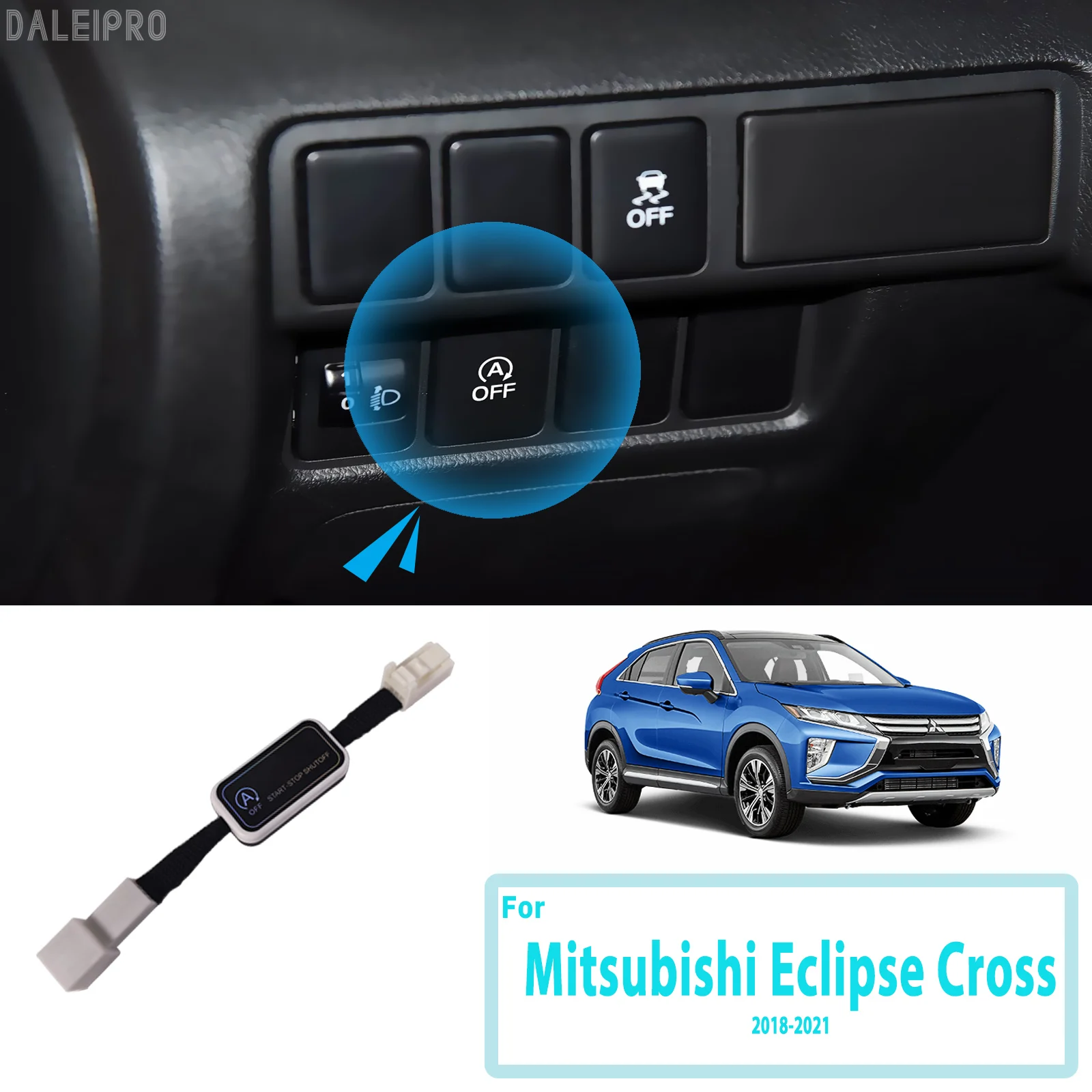 

For Mitsubishi Eclipse Cross 2018-2021 Automatic Stop Start Engine System Disable Smart Shut Down Car Auto Start Stop Eliminator