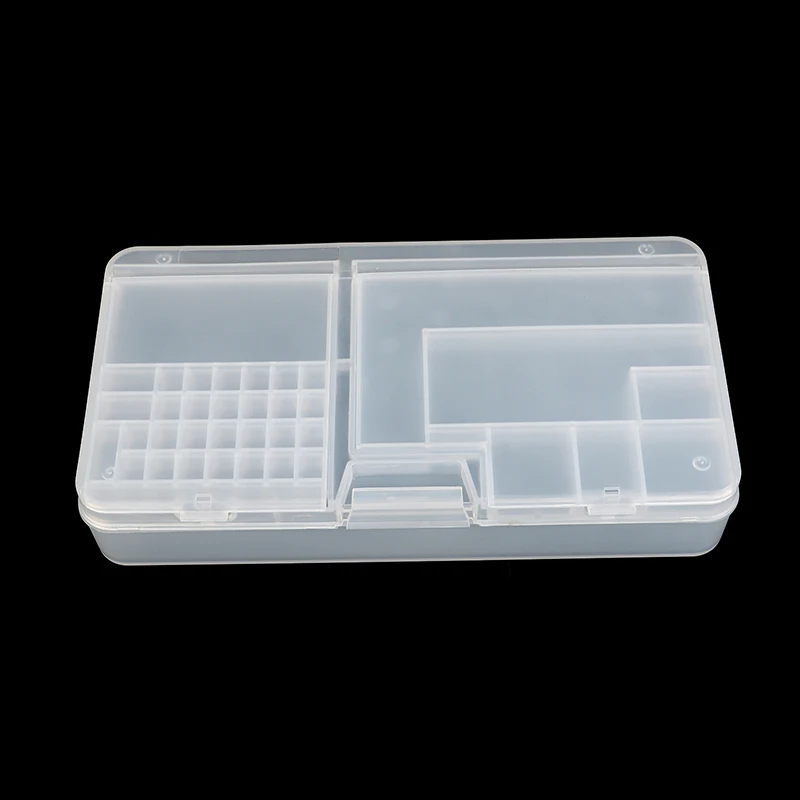 1Pc Multifunctional Double Layer Storage Box For Mobile Phone Motherboard IC Parts Repair Tools Container Collector