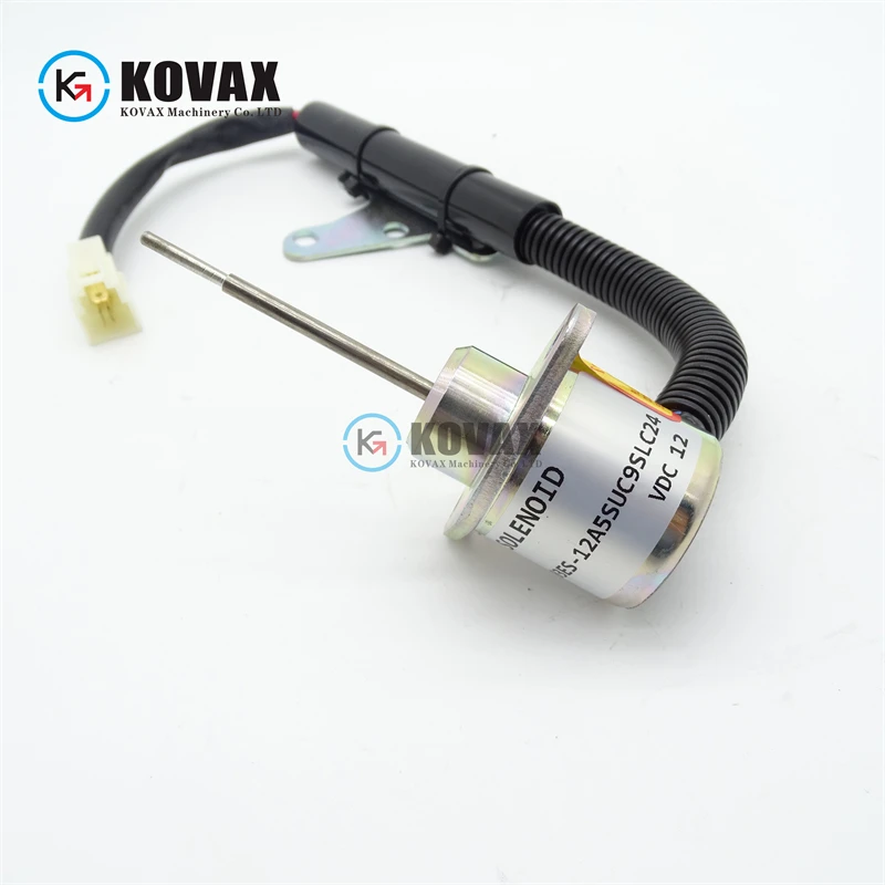 For Solenoid Valve Engine Stop Solenoid 12V Diesel Engine Stop Solenoid 1G820-60022 SA-5156 1503ES-12A5SUC9SLC24