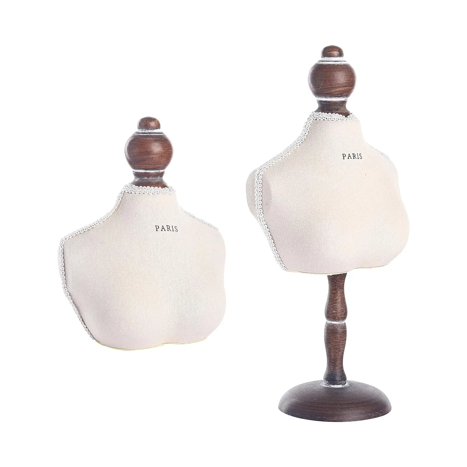

Bust Necklace Display Stand Decoration Presentation Jewelry Bust Display Holder for Show Shelves Retail Stores Showroom Dresser