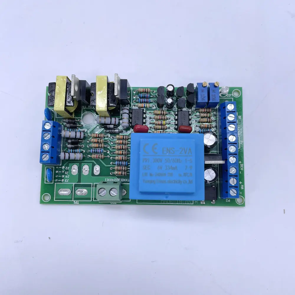 Placa de gatilho de mudança de fase monofásica de silicone controlável AT3801-1 1-5V / 4-20mA controle 0-380V