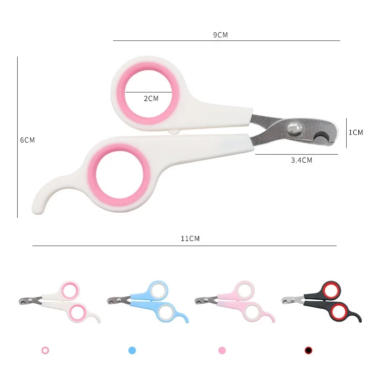 Professional Cat Nail Clippers Stainless Steel for Small Cat Dog Puppy Claws Cutter Pet Grooming Trimmer Tool CWGZJJ01