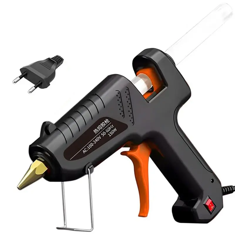 

AB41-Industrial Grade Hot Melt Glue Gun 11Mm DIY Hot Melt Gun 180℃ Household Handmade Small Glue Gun Electric Repair Tools