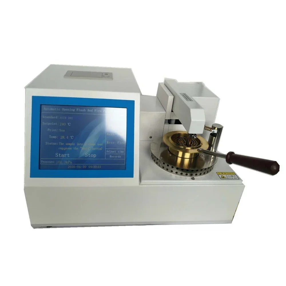 Engine Oil Measuring Equipment D92 Open Cup Flash Point Tester