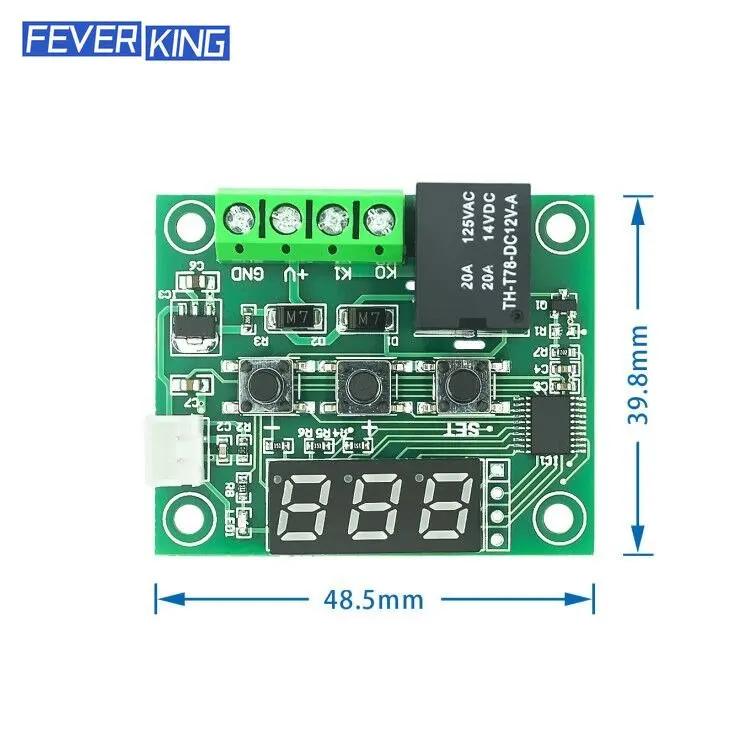 W1209 Mini termostato regolatore di temperatura termostato di incubazione interruttore di controllo della temperatura W1209 CASE