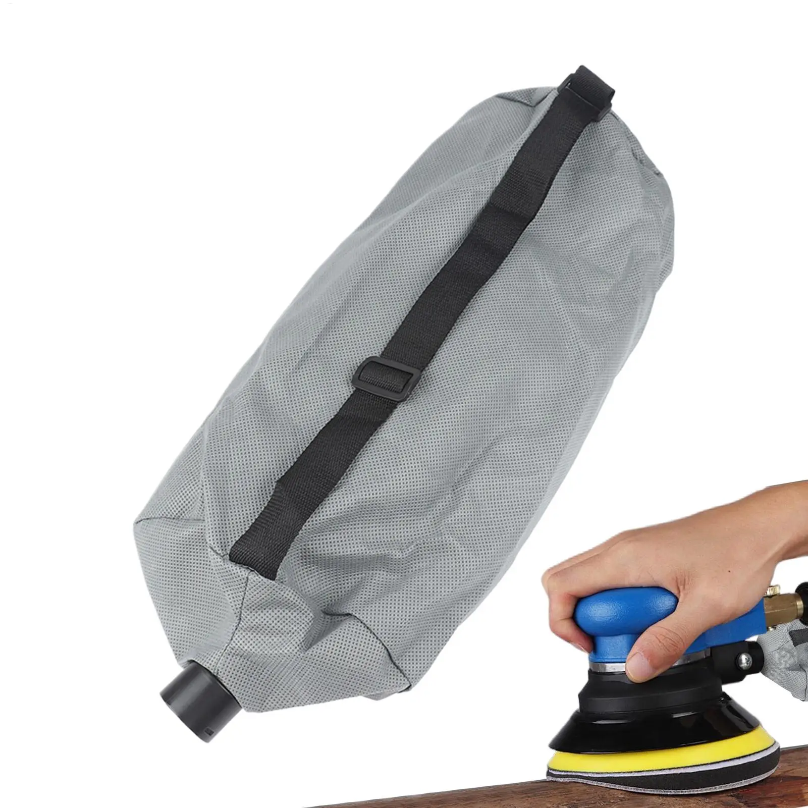 Dust Bag for Miter Saw Replacement Part Drywall Sander Dust Collection Bag for Home Renovation Construction Site Workshop