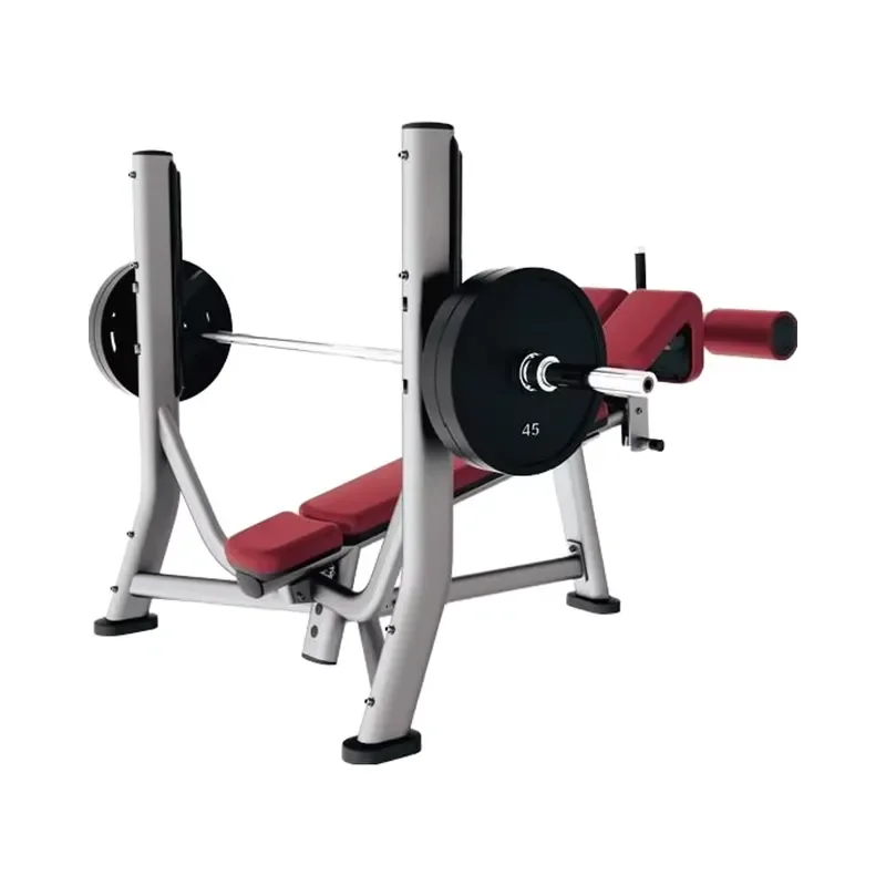 Commercial Adjustable Fitness Equipment for Bodybuilding and Training Multi Weightlifting Steel Decline Bench Press