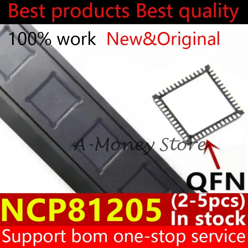 

(2-5pcs)PCP81205 NCP81205 QFN-52